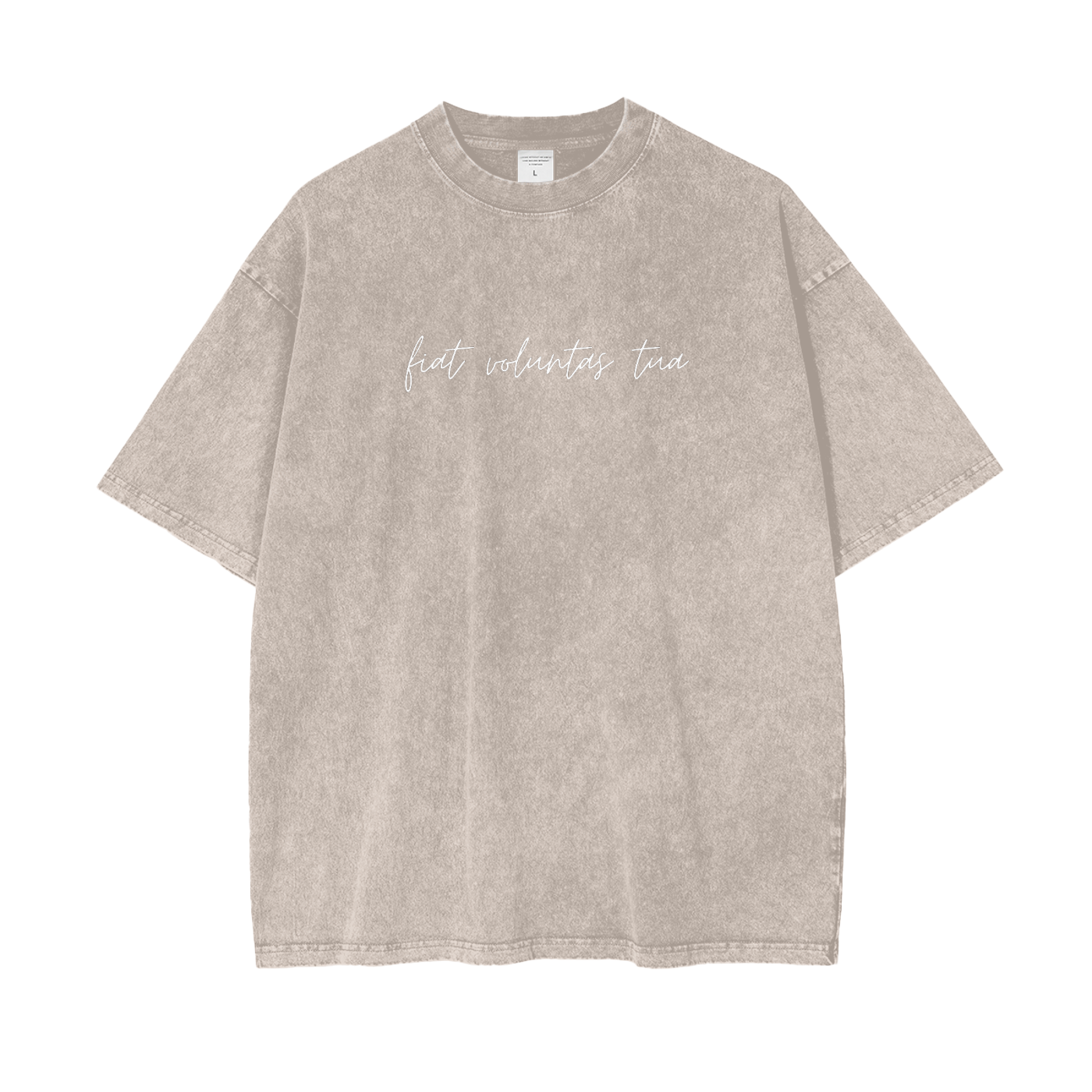 FIAT Voluntus - Oversize Snow Washed T-Shirt