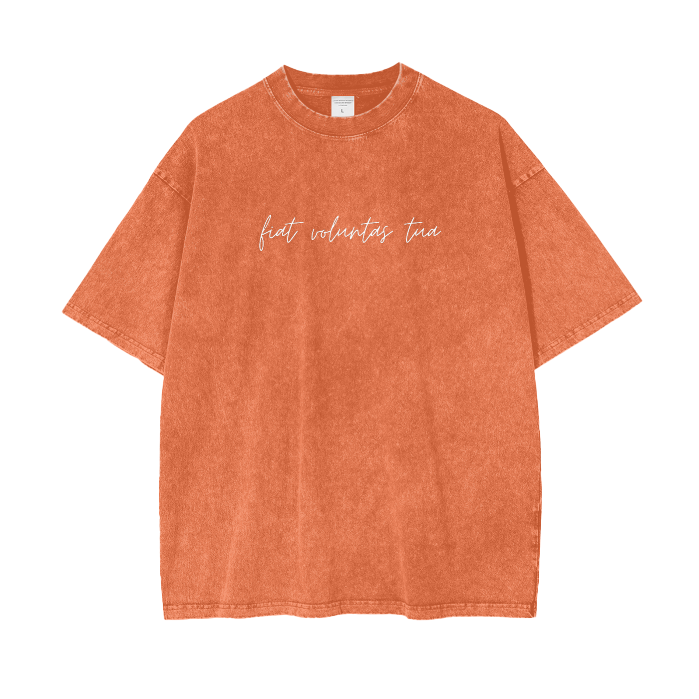 FIAT Voluntus - Oversize Snow Washed T-Shirt