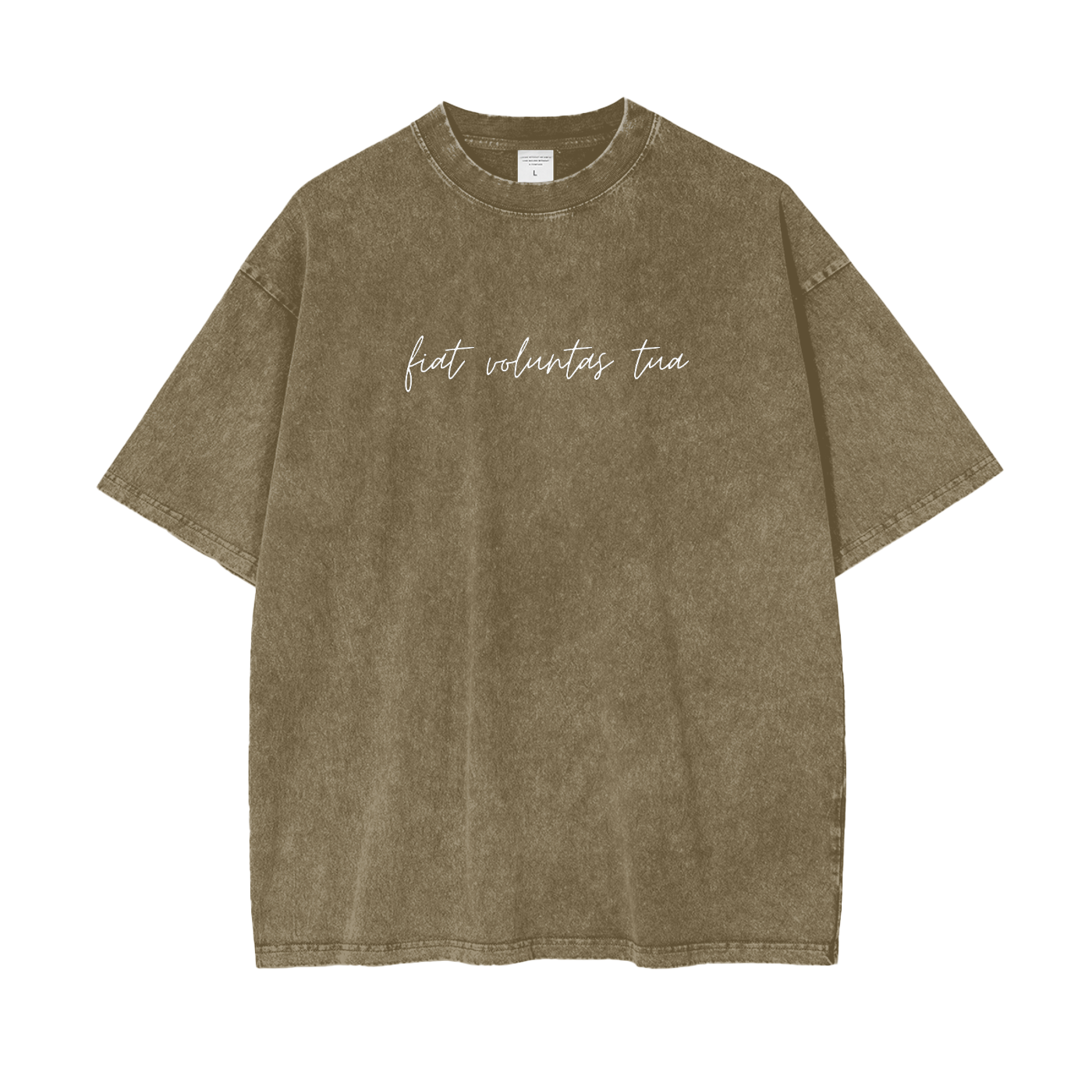 FIAT Voluntus - Oversize Snow Washed T-Shirt