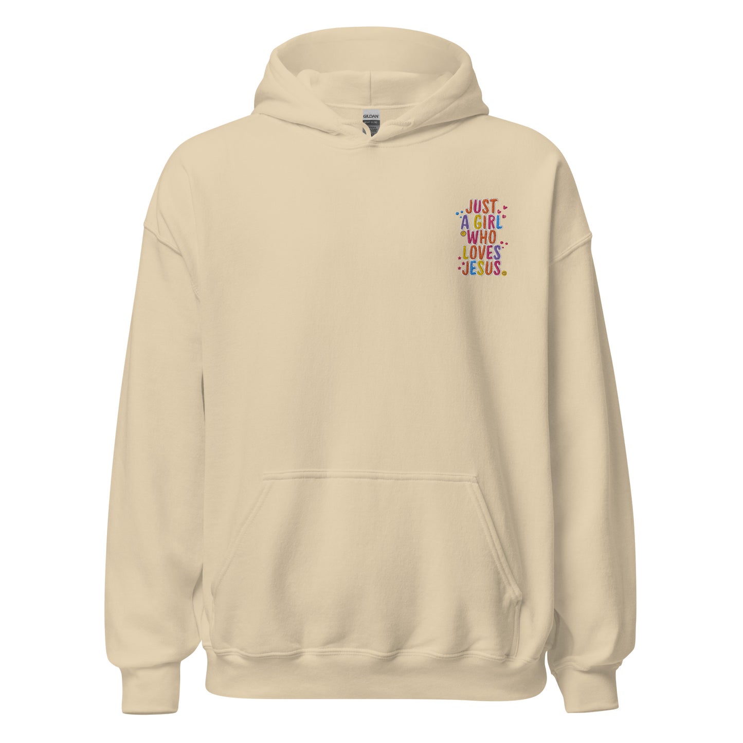Just a GIRL who loves JESUS - Unisex Hoodie