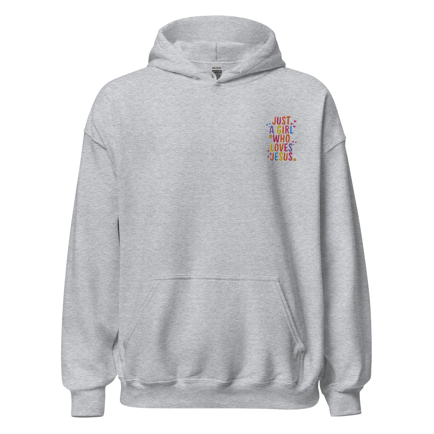 Just a GIRL who loves JESUS - Unisex Hoodie