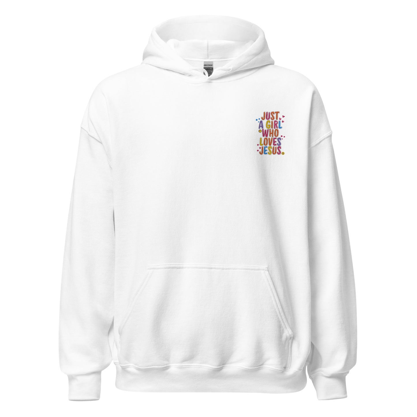 Just a GIRL who loves JESUS - Unisex Hoodie