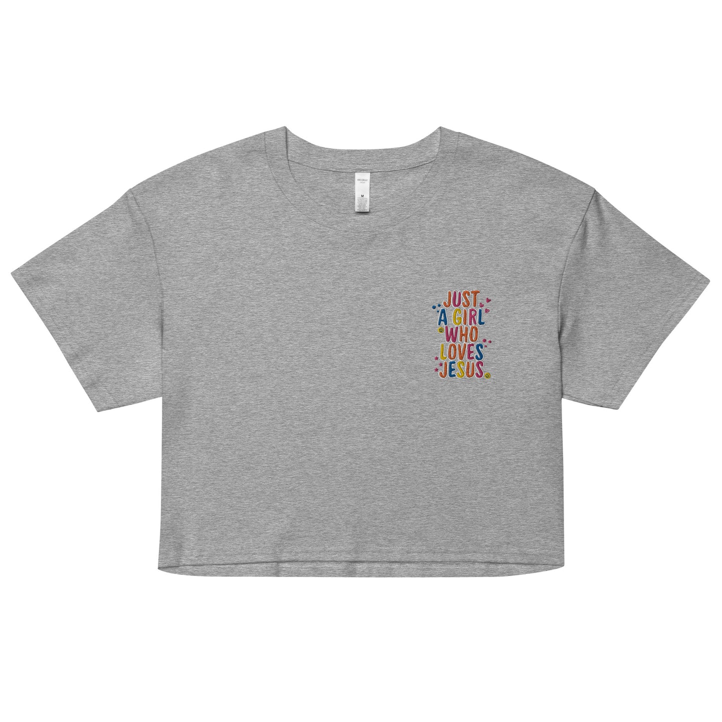 Just a Girl that Loves Jesus - Women’s crop top
