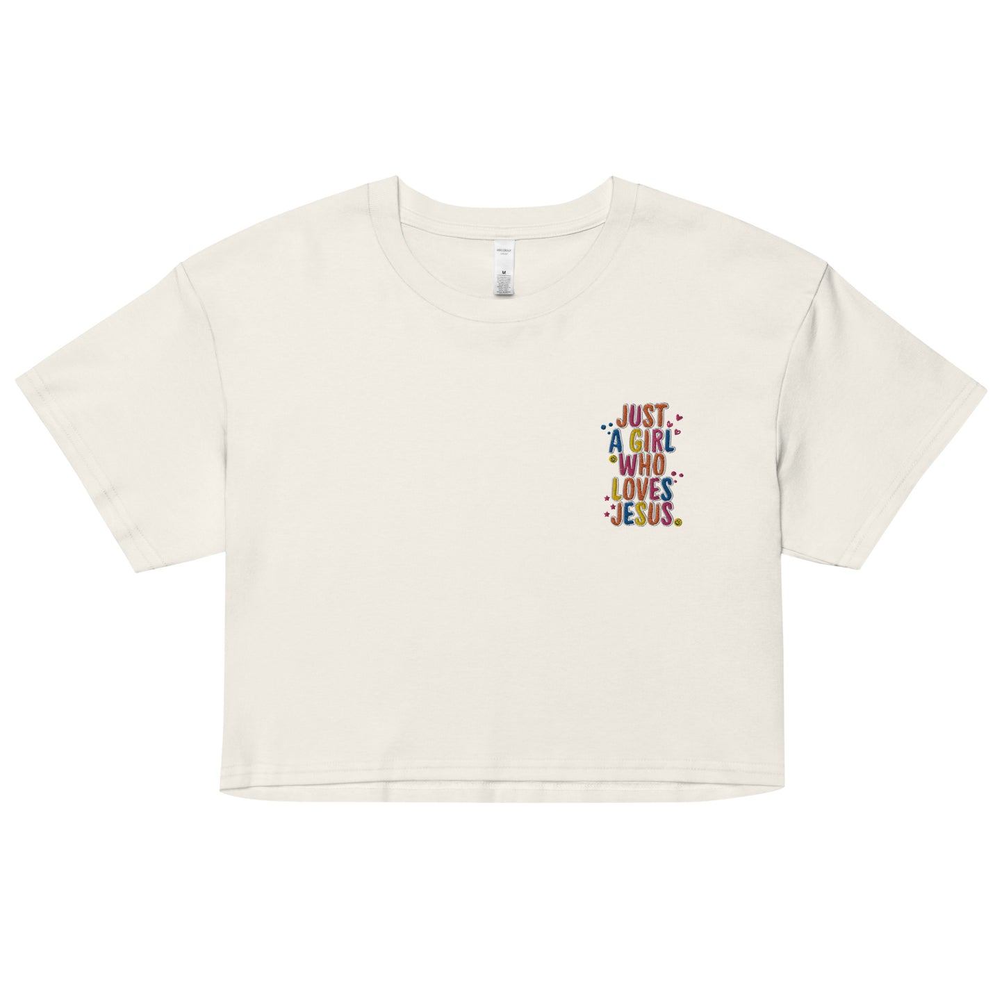 Just a Girl that Loves Jesus - Women’s crop top