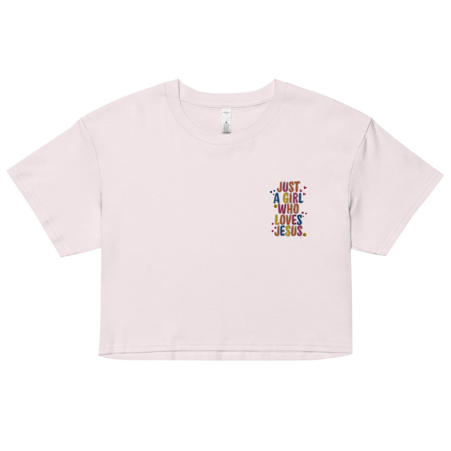 Just a Girl that Loves Jesus - Women’s crop top