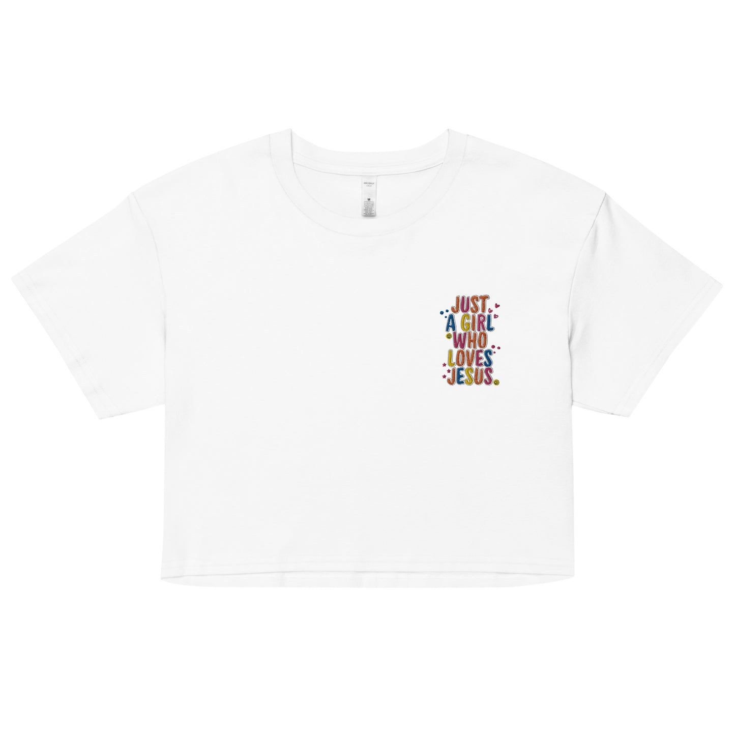 Just a Girl that Loves Jesus - Women’s crop top