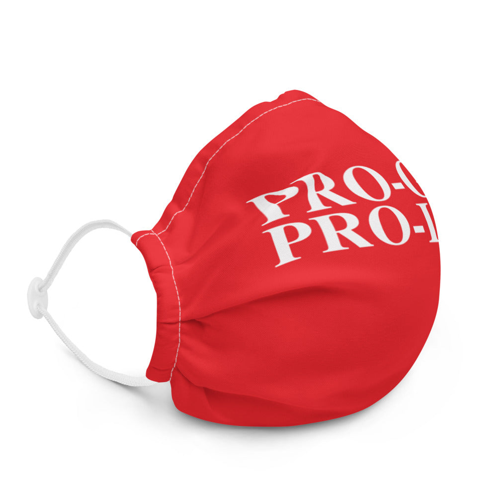Pro-God Pro-Life - Premium face mask
