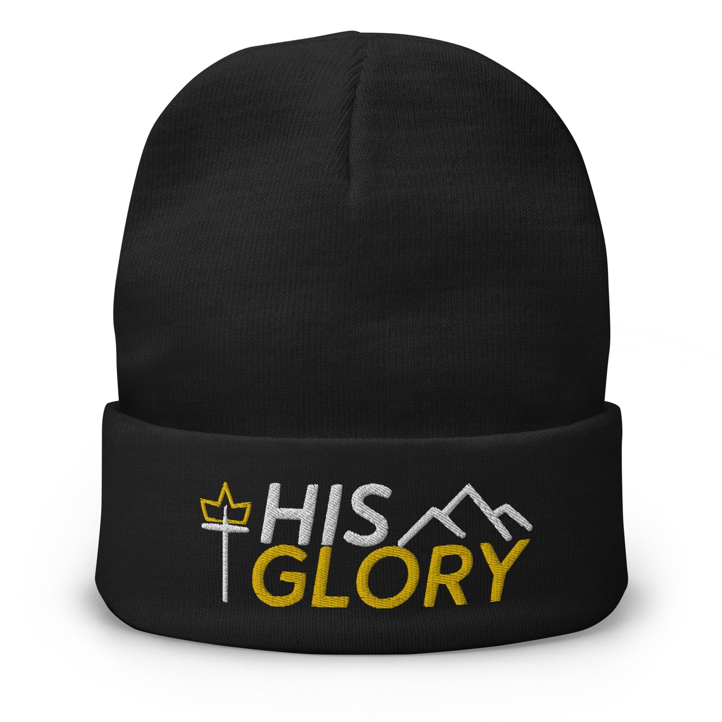 His Glory 3.0 - NEW - Embroidered Beanie