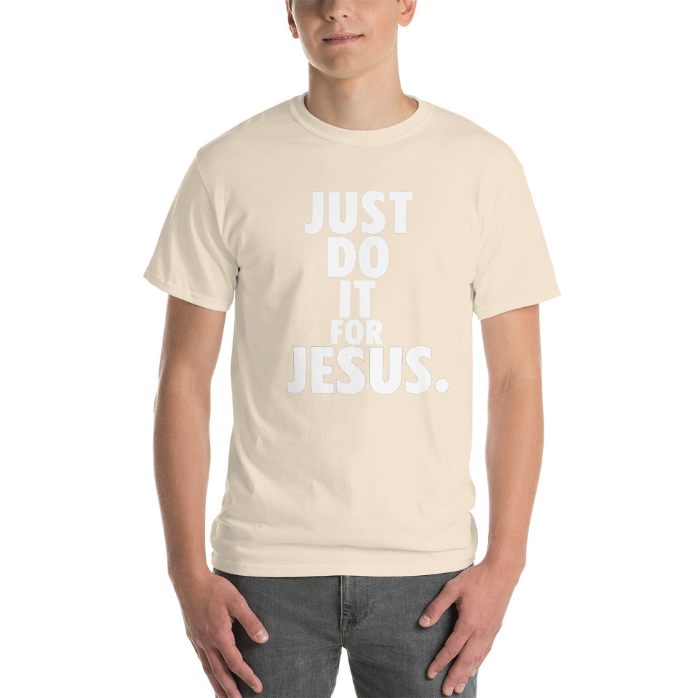 Just Do it for Jesus - Colors - Unisex Short Sleeve T-Shirt