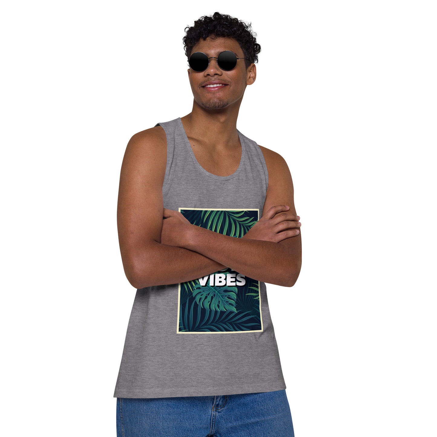 God Vibes - Men’s premium tank top
