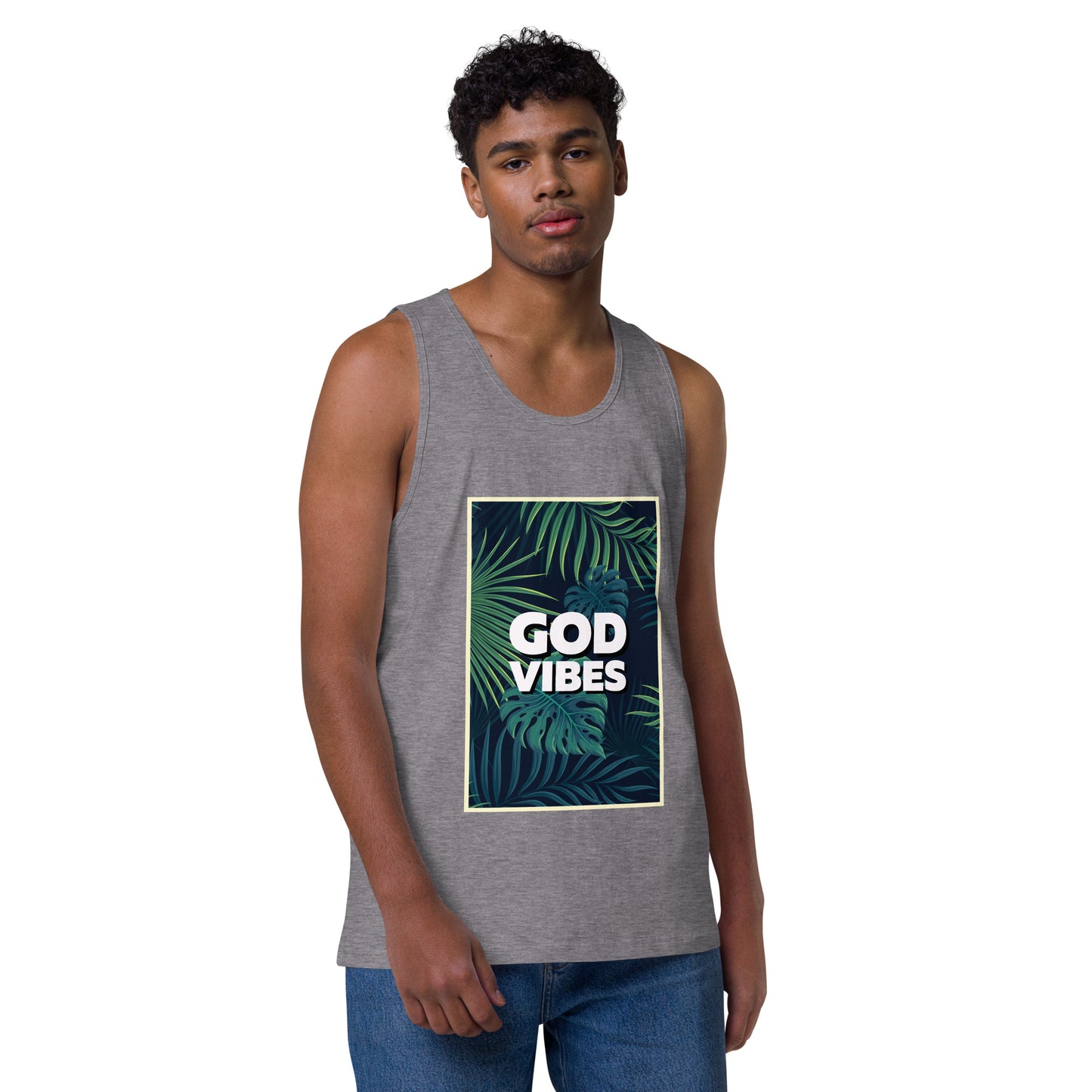 God Vibes - Men’s premium tank top