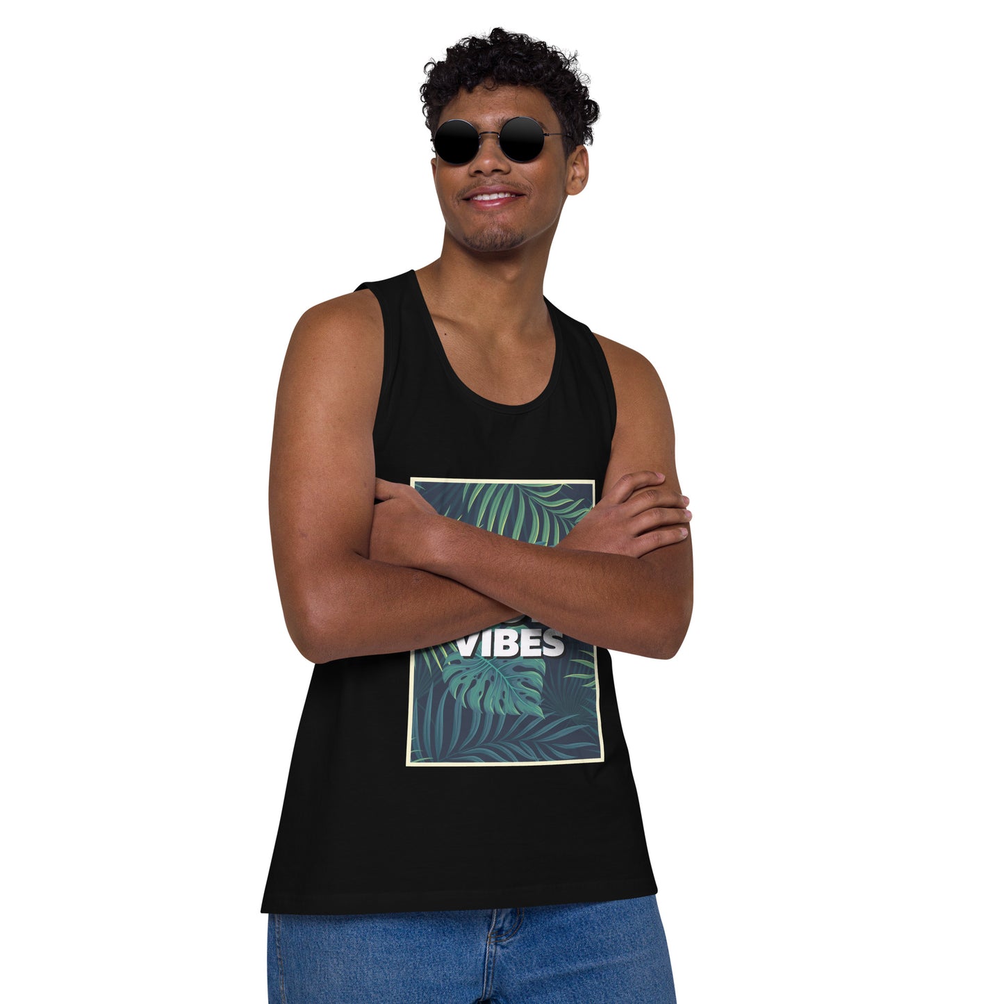 God Vibes - Men’s premium tank top