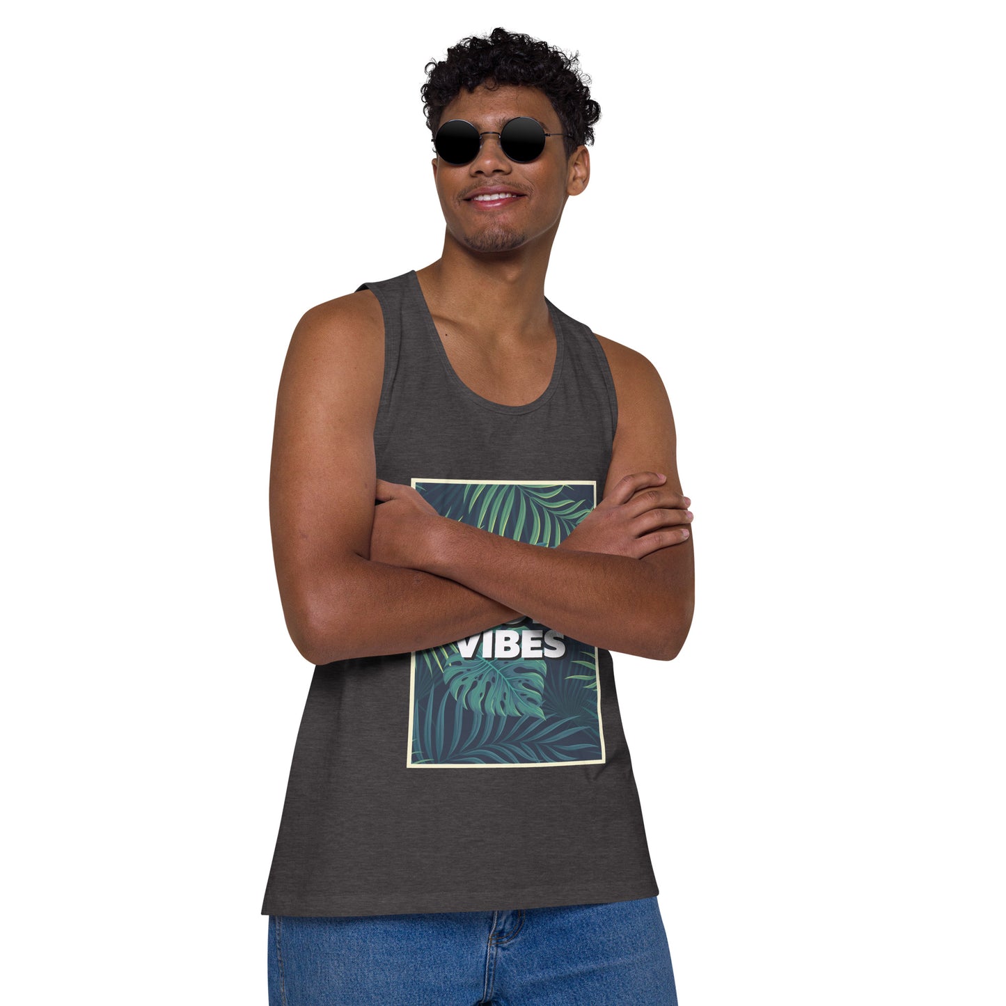 God Vibes - Men’s premium tank top