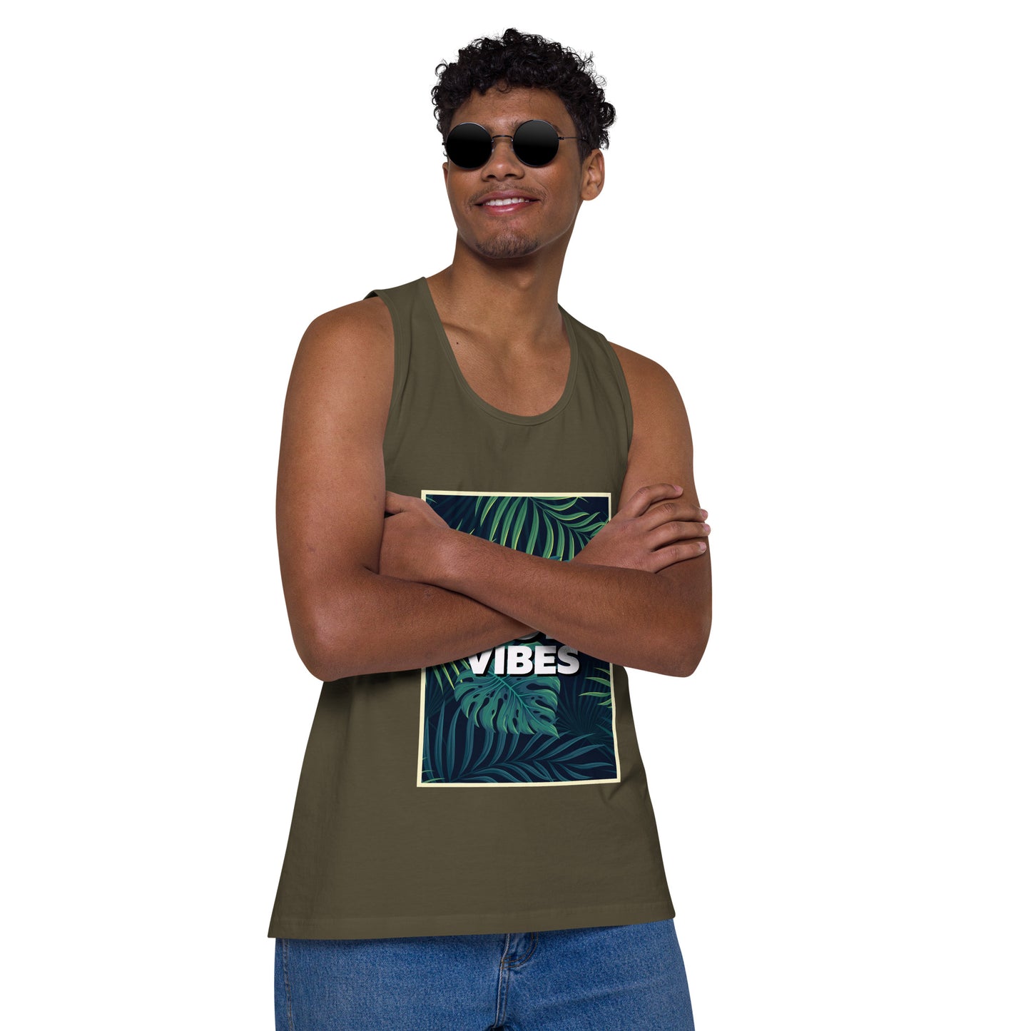God Vibes - Men’s premium tank top
