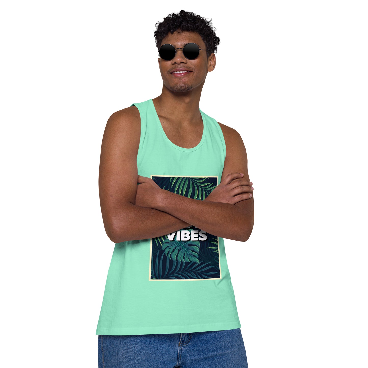 God Vibes - Men’s premium tank top