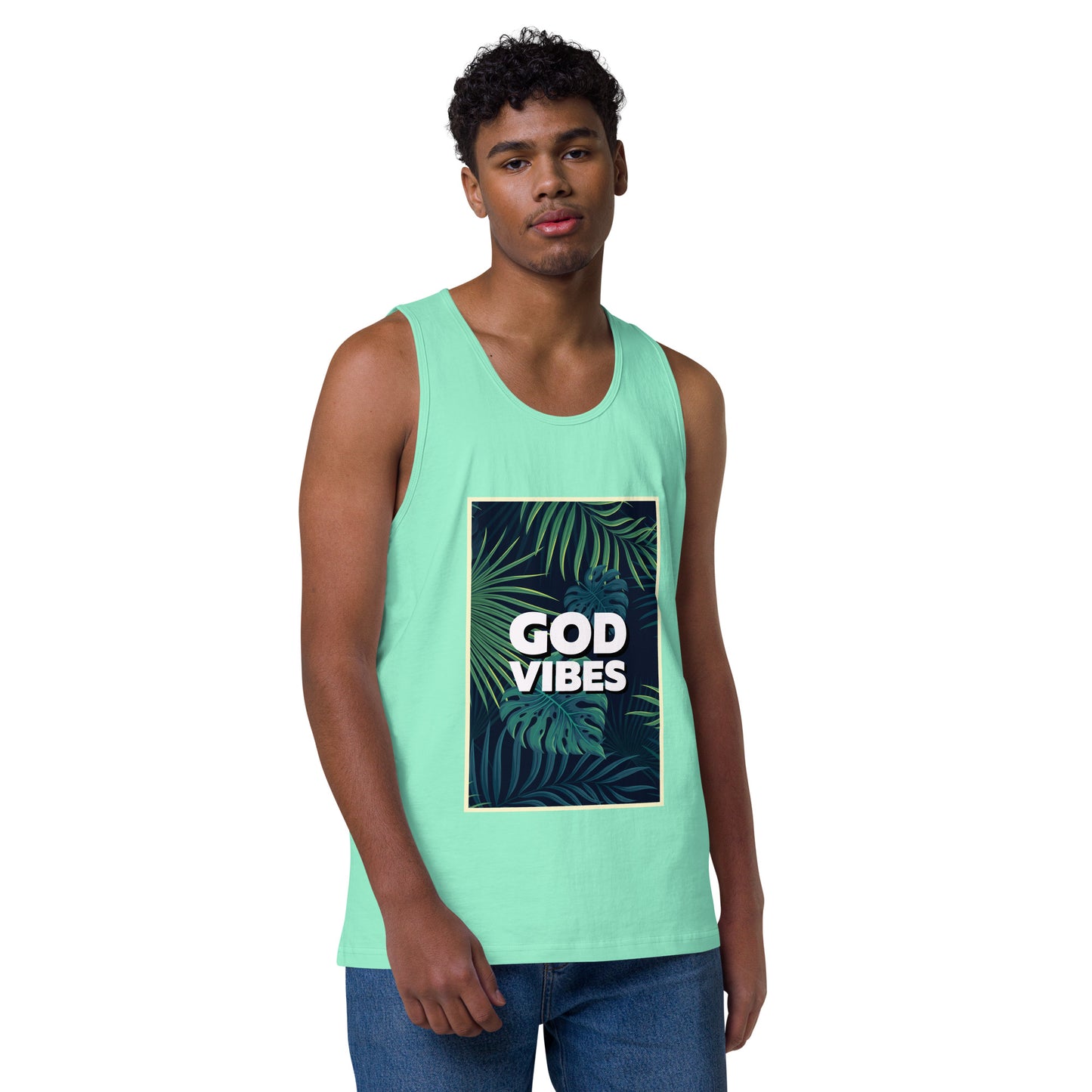 God Vibes - Men’s premium tank top