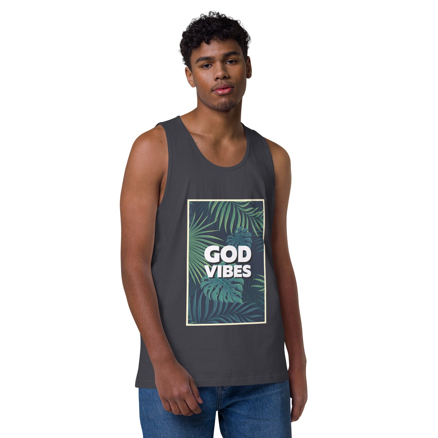 God Vibes - Men’s premium tank top