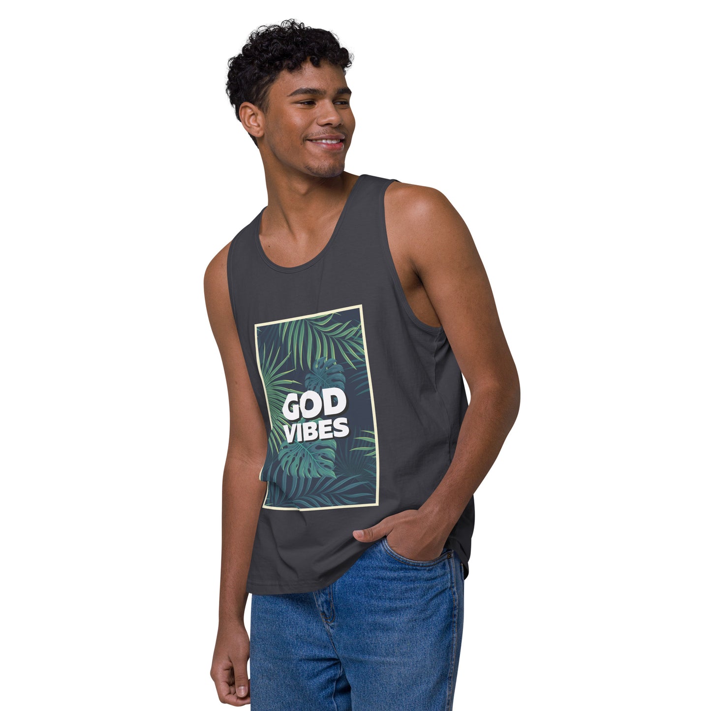God Vibes - Men’s premium tank top