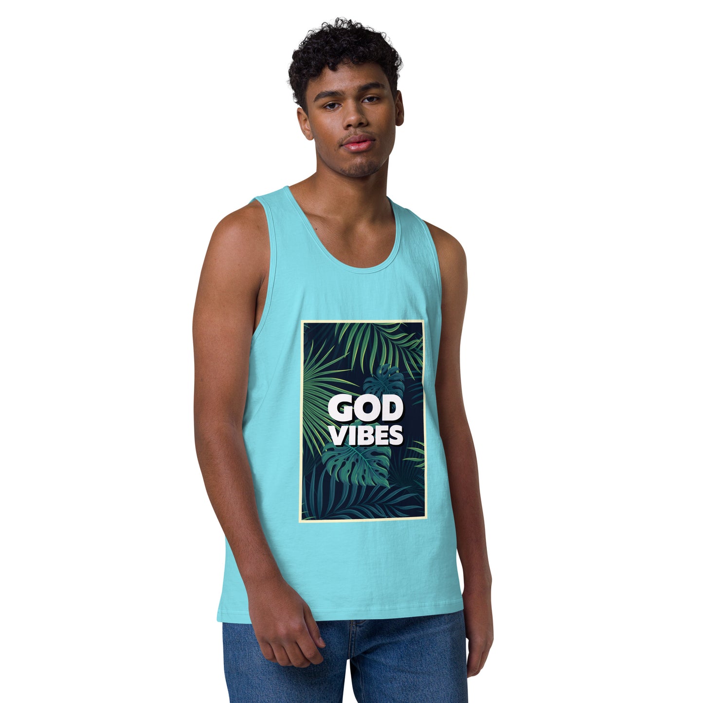 God Vibes - Men’s premium tank top