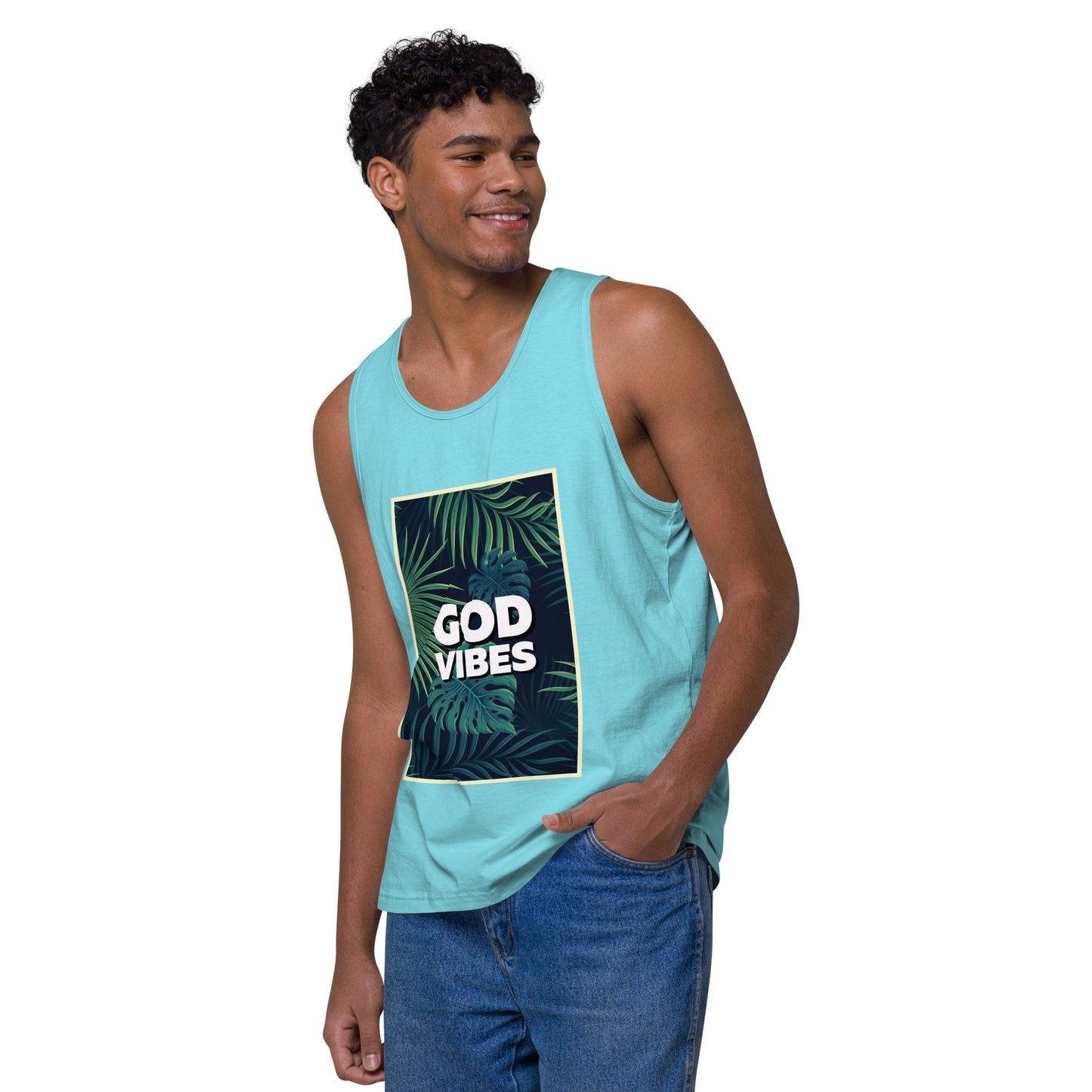 God Vibes - Men’s premium tank top