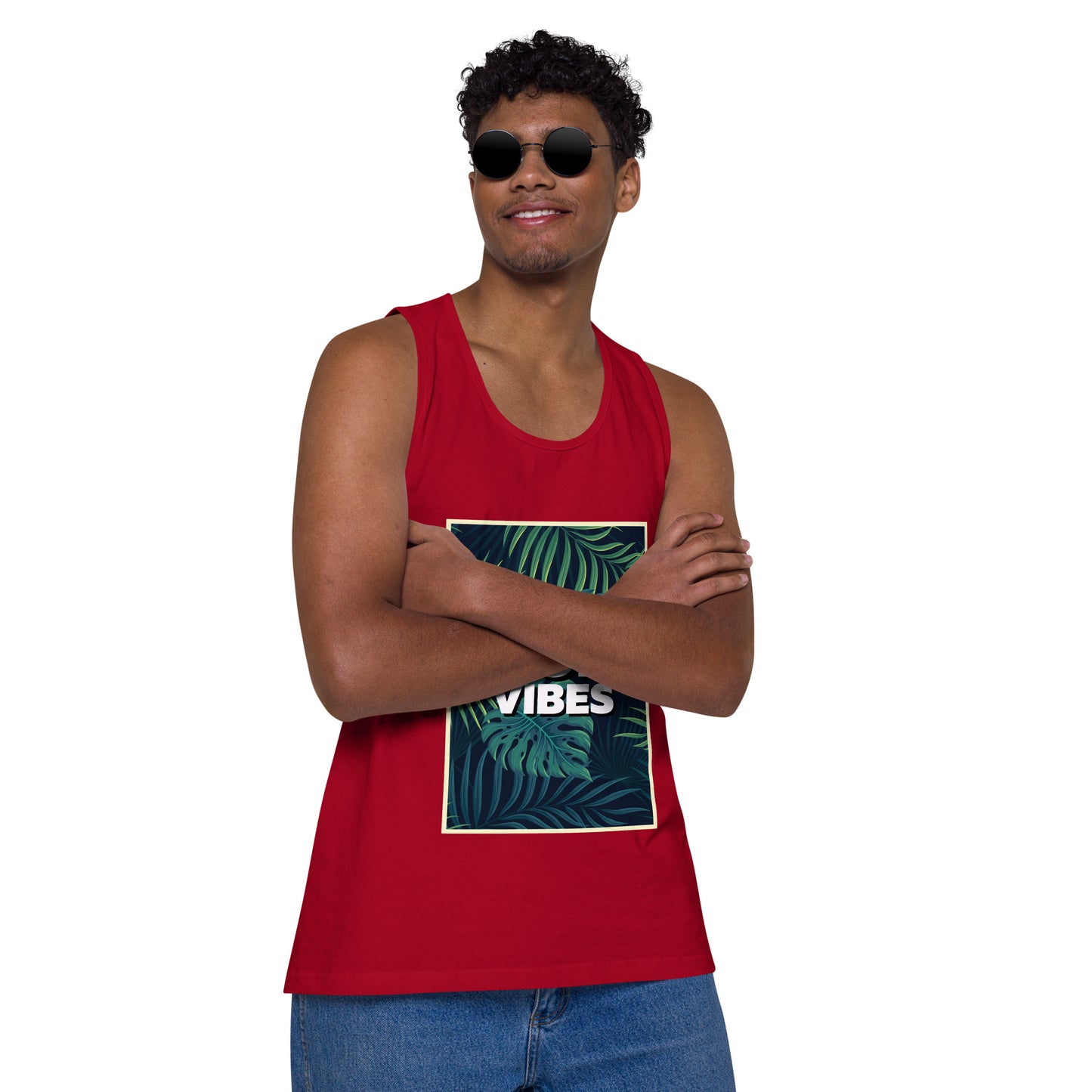 God Vibes - Men’s premium tank top