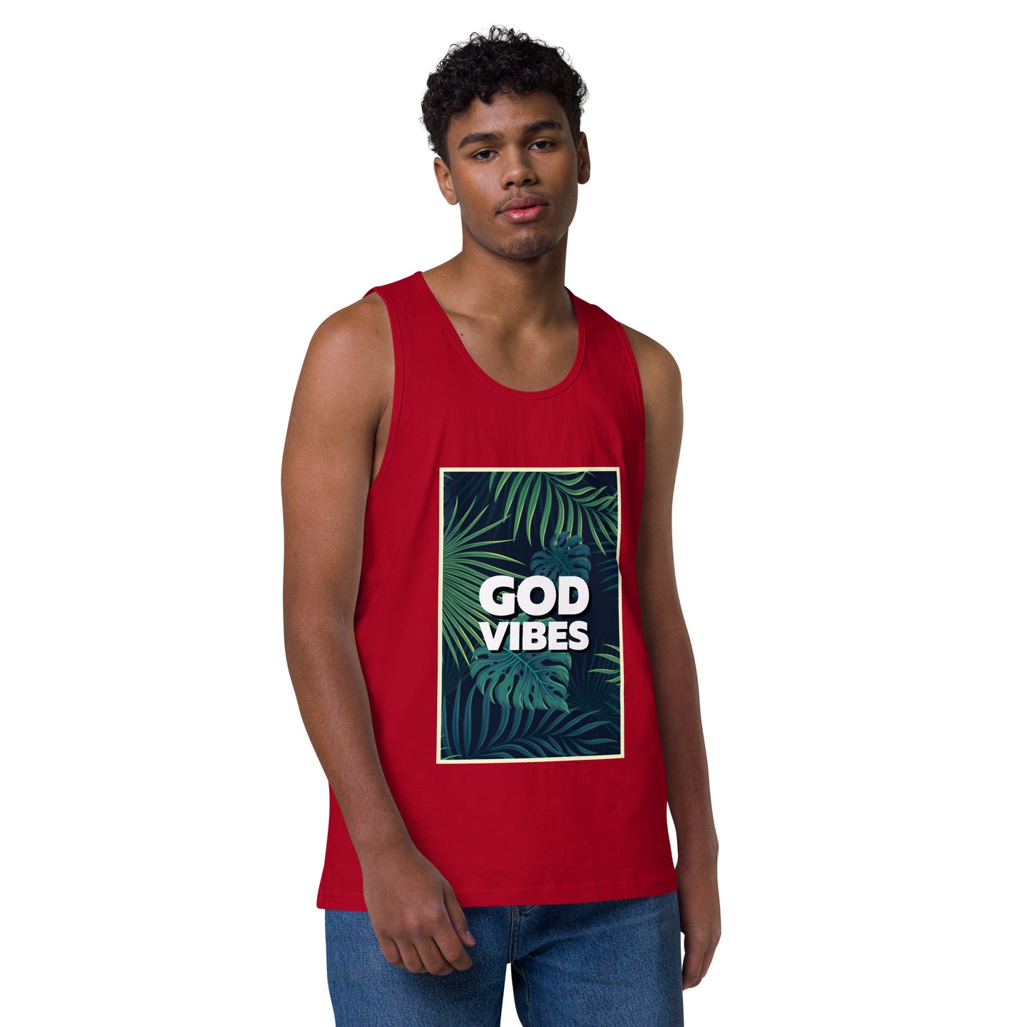 God Vibes - Men’s premium tank top