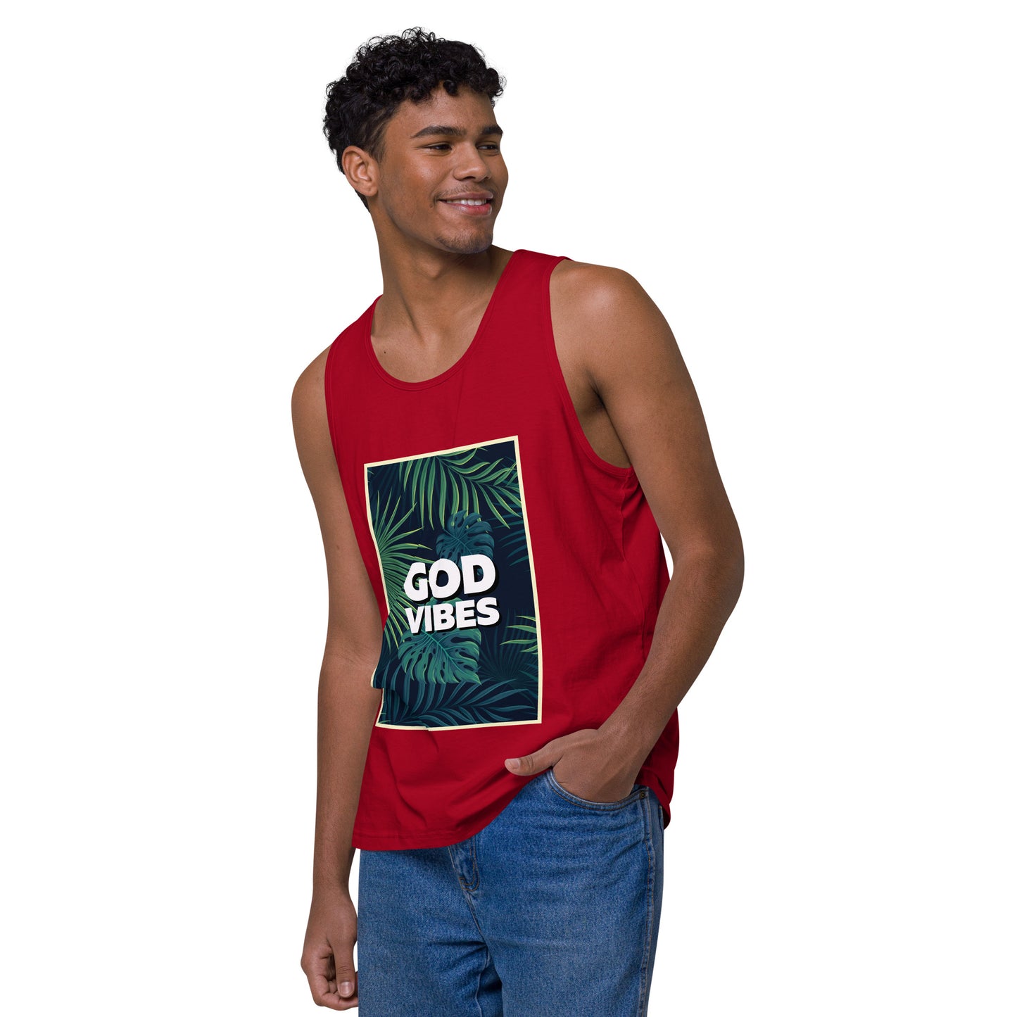God Vibes - Men’s premium tank top