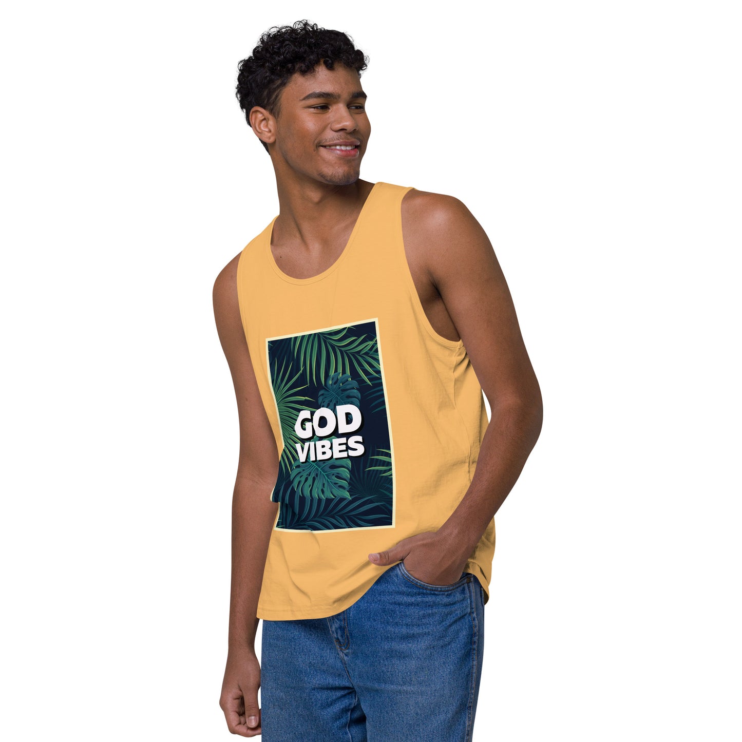 God Vibes - Men’s premium tank top