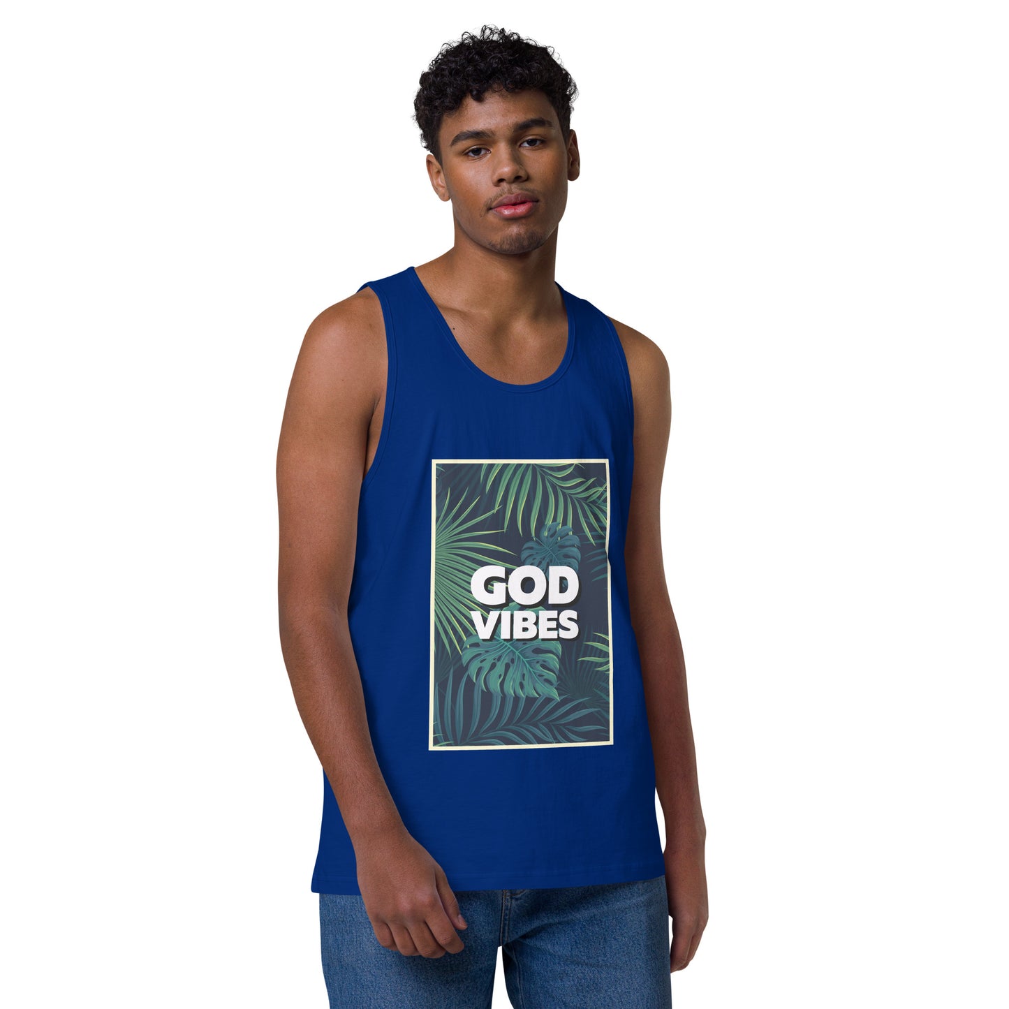 God Vibes - Men’s premium tank top