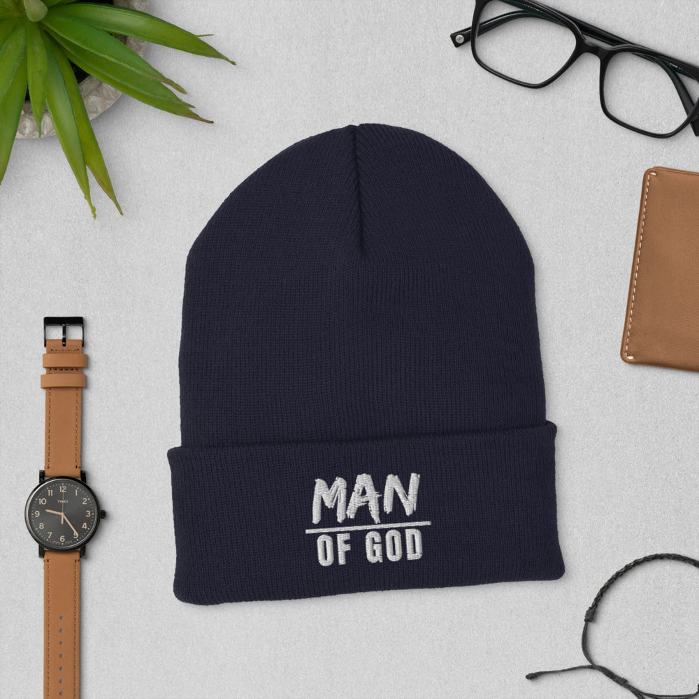 Man of God - Cuffed Beanie