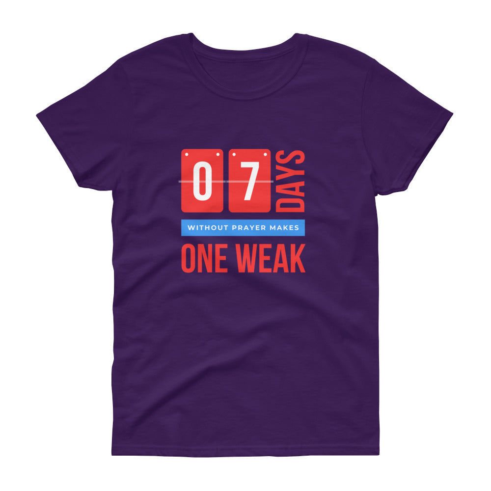 Without Prayer - Women's short sleeve t-shirt