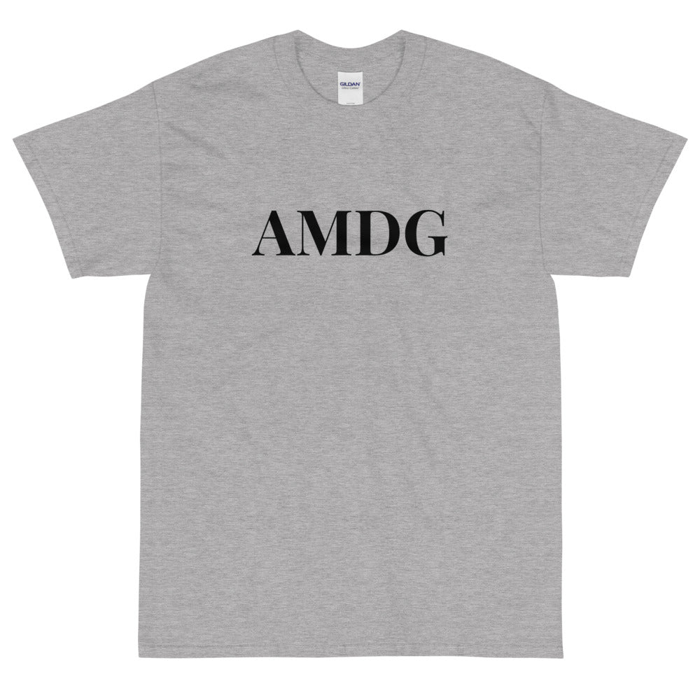 AMDG - Short Sleeve T-Shirt - BLK