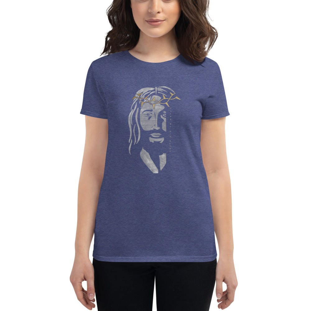 Saved By His Blood - Women's short sleeve t-shirt