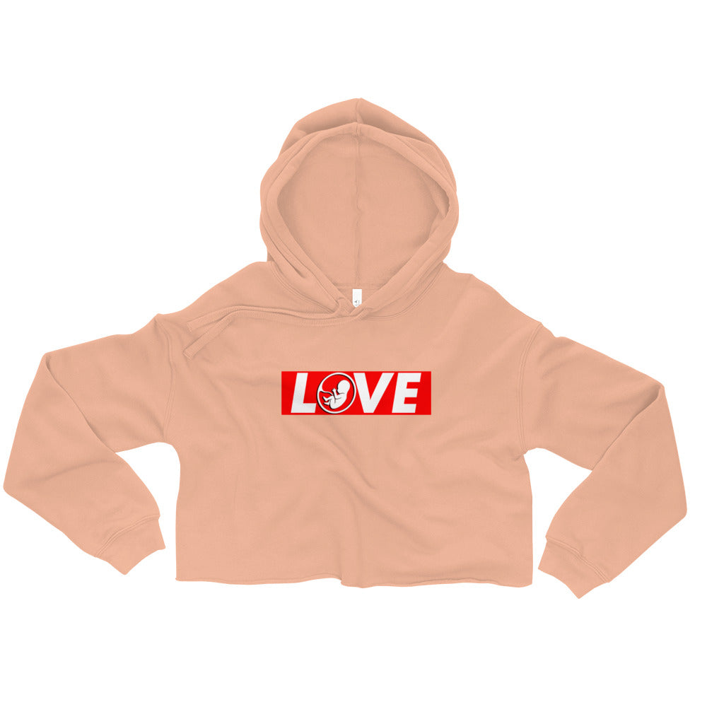 Love Babies - Crop Hoodie