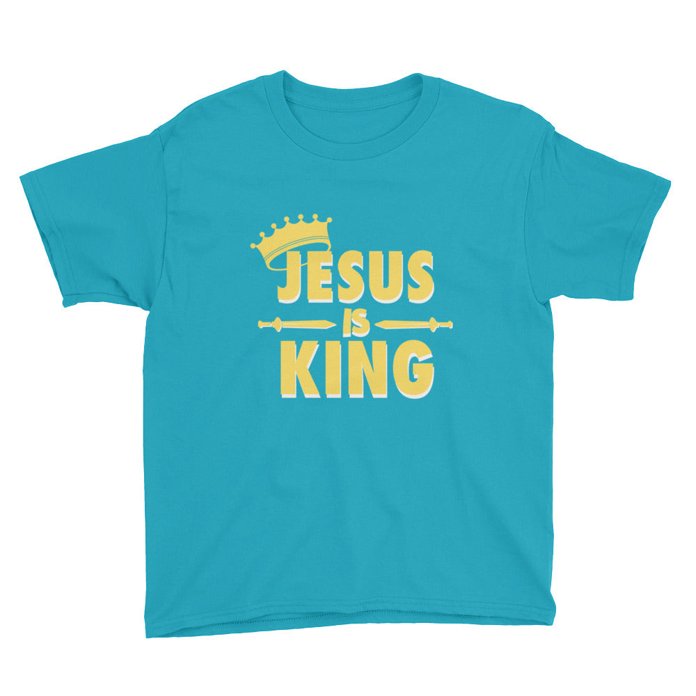 Jesus is King - Youth Short Sleeve T-Shirt