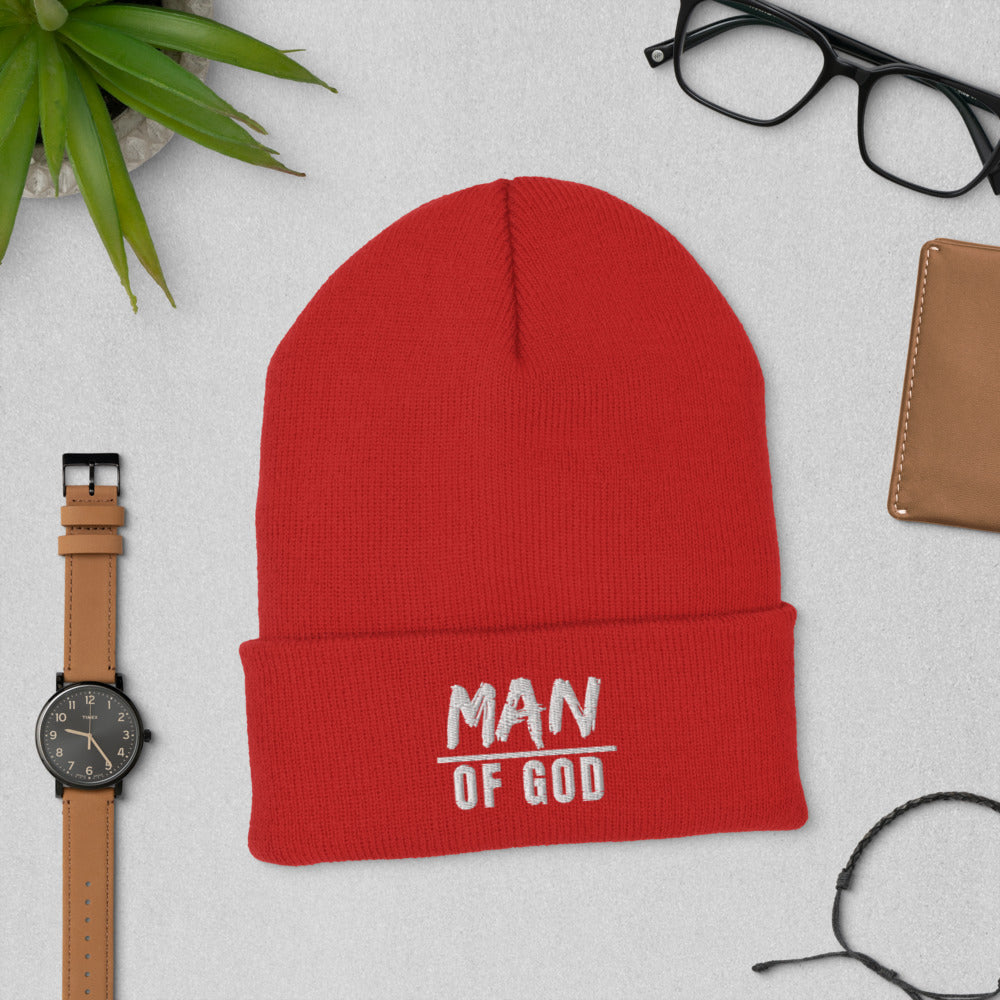 Man of God - Cuffed Beanie
