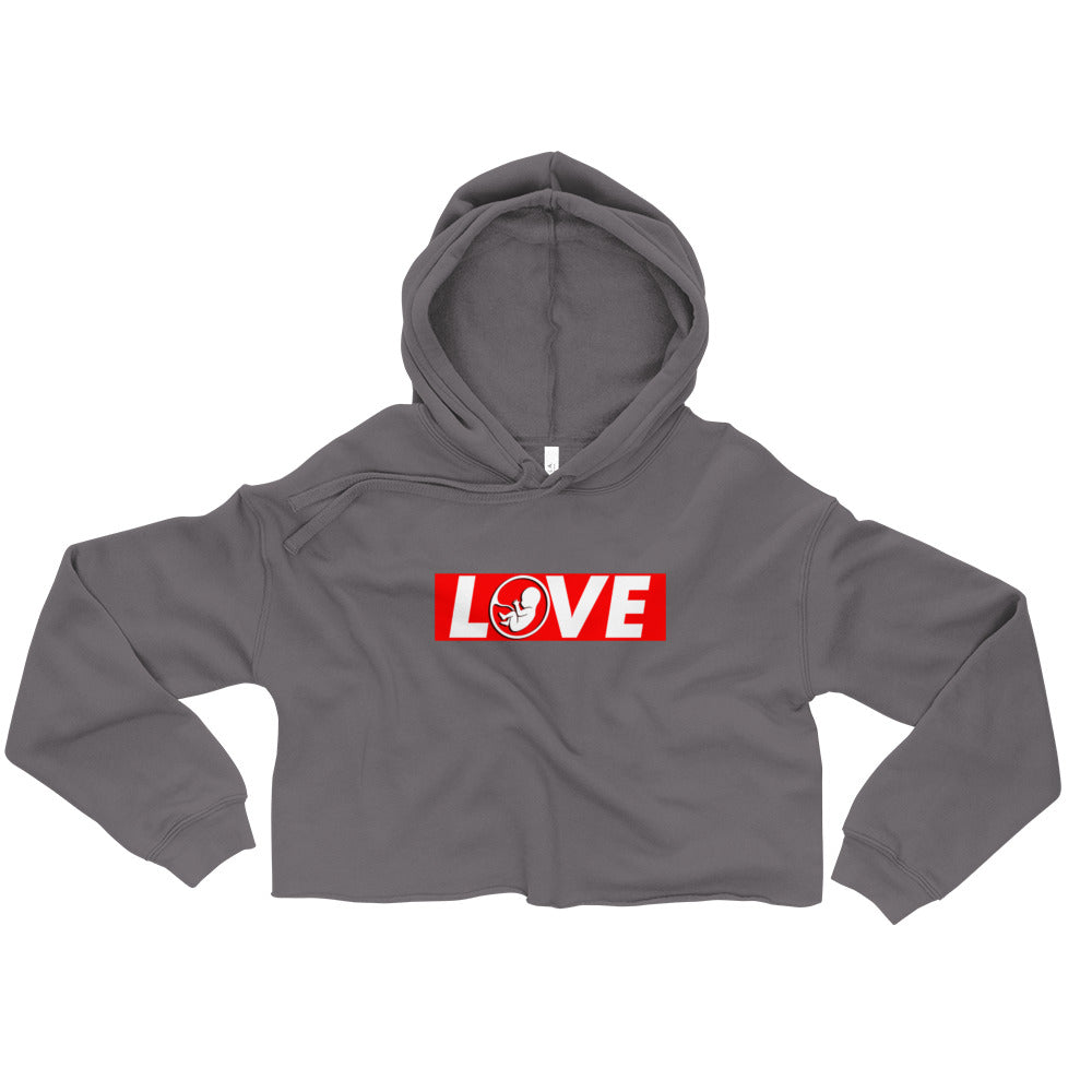 Love Babies - Crop Hoodie
