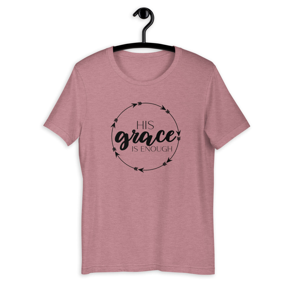 His Grace is Enough - Short-Sleeve Women's T-Shirt