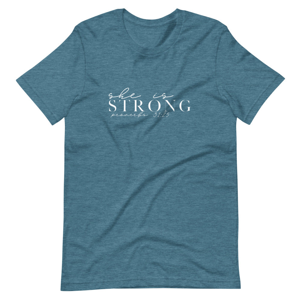 She is Strong - Short-Sleeve Unisex T-Shirt (Colors)