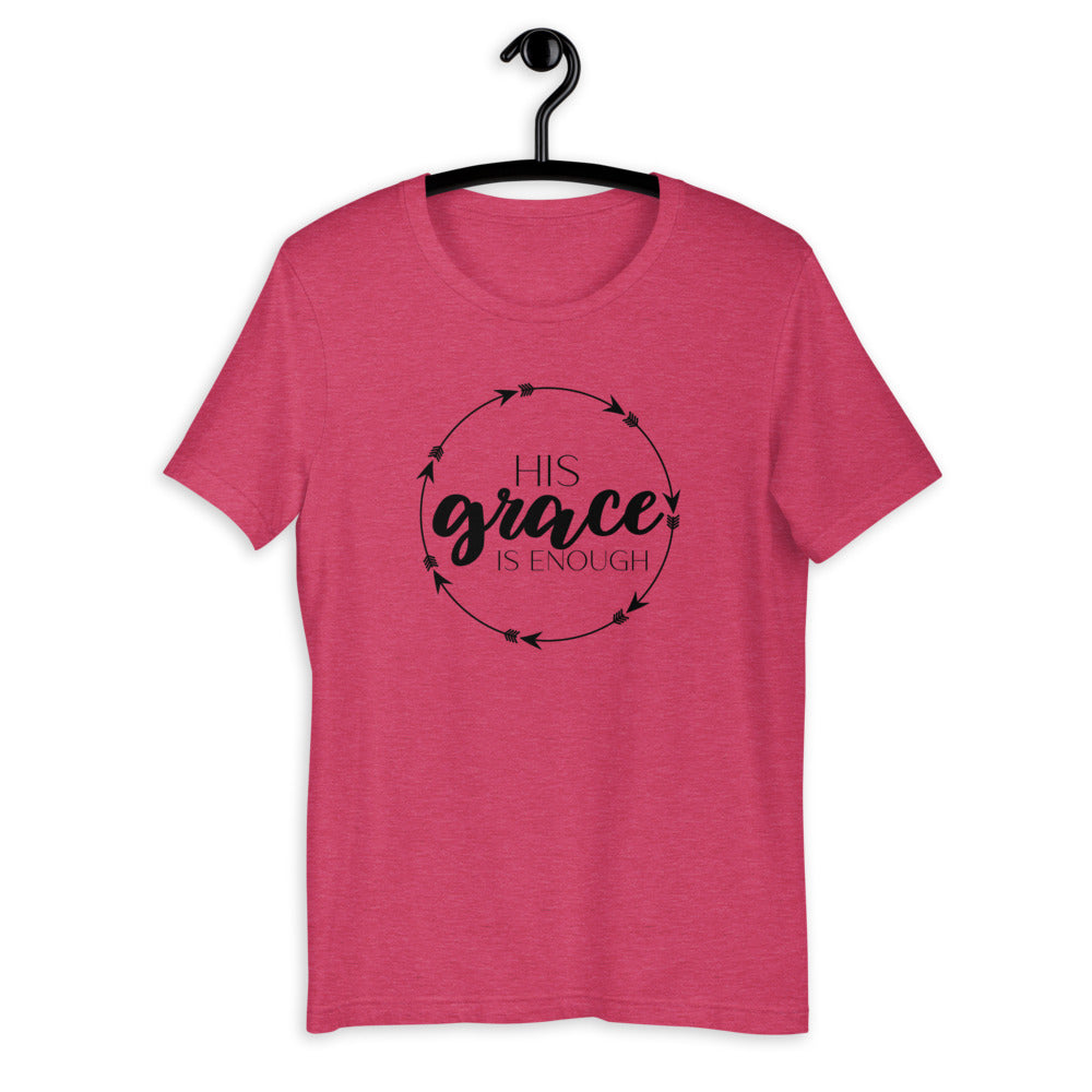 His Grace is Enough - Short-Sleeve Women's T-Shirt