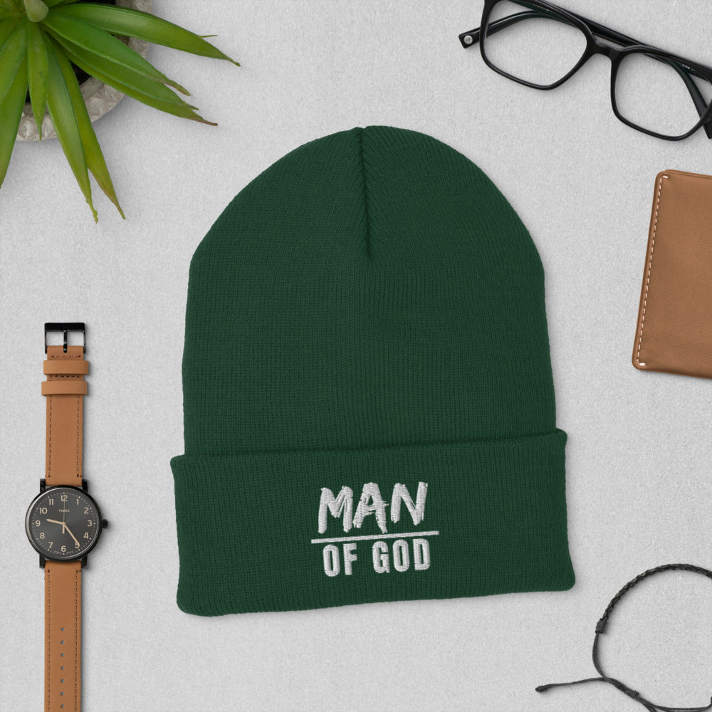 Man of God - Cuffed Beanie