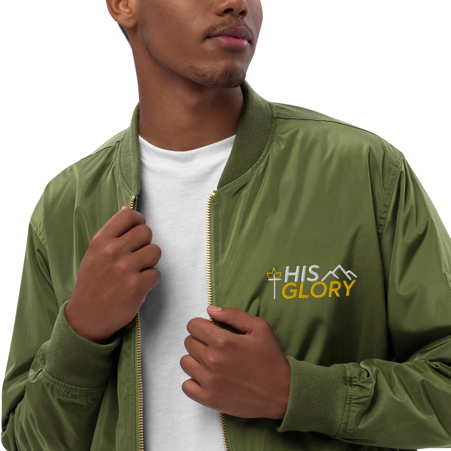 His Glory - 3.0 - NEW - Premium recycled bomber jacket