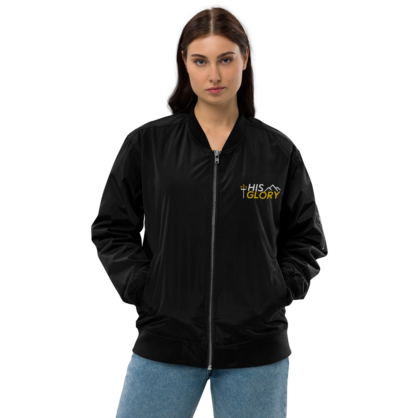 His Glory - 3.0 - NEW - Premium recycled bomber jacket