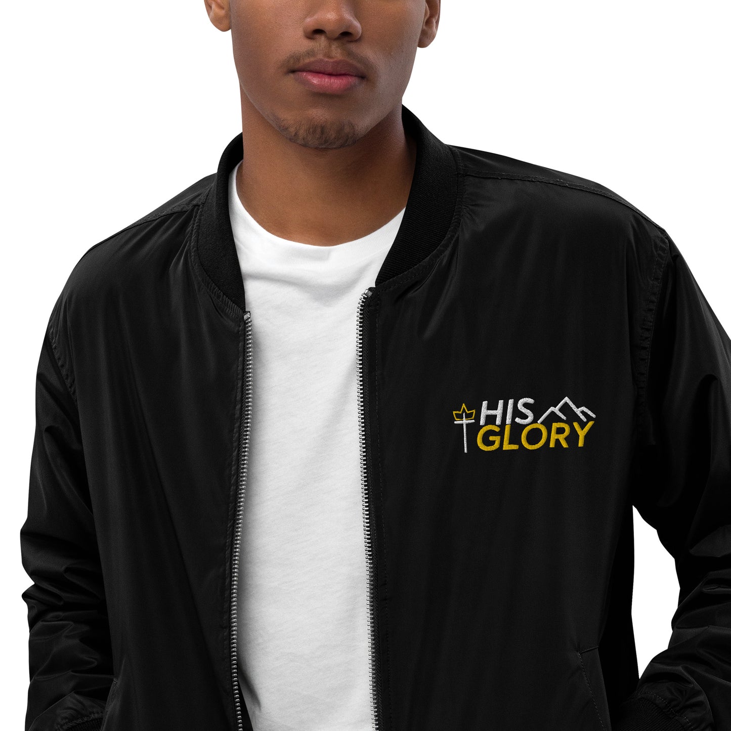 His Glory - 3.0 - NEW - Premium recycled bomber jacket