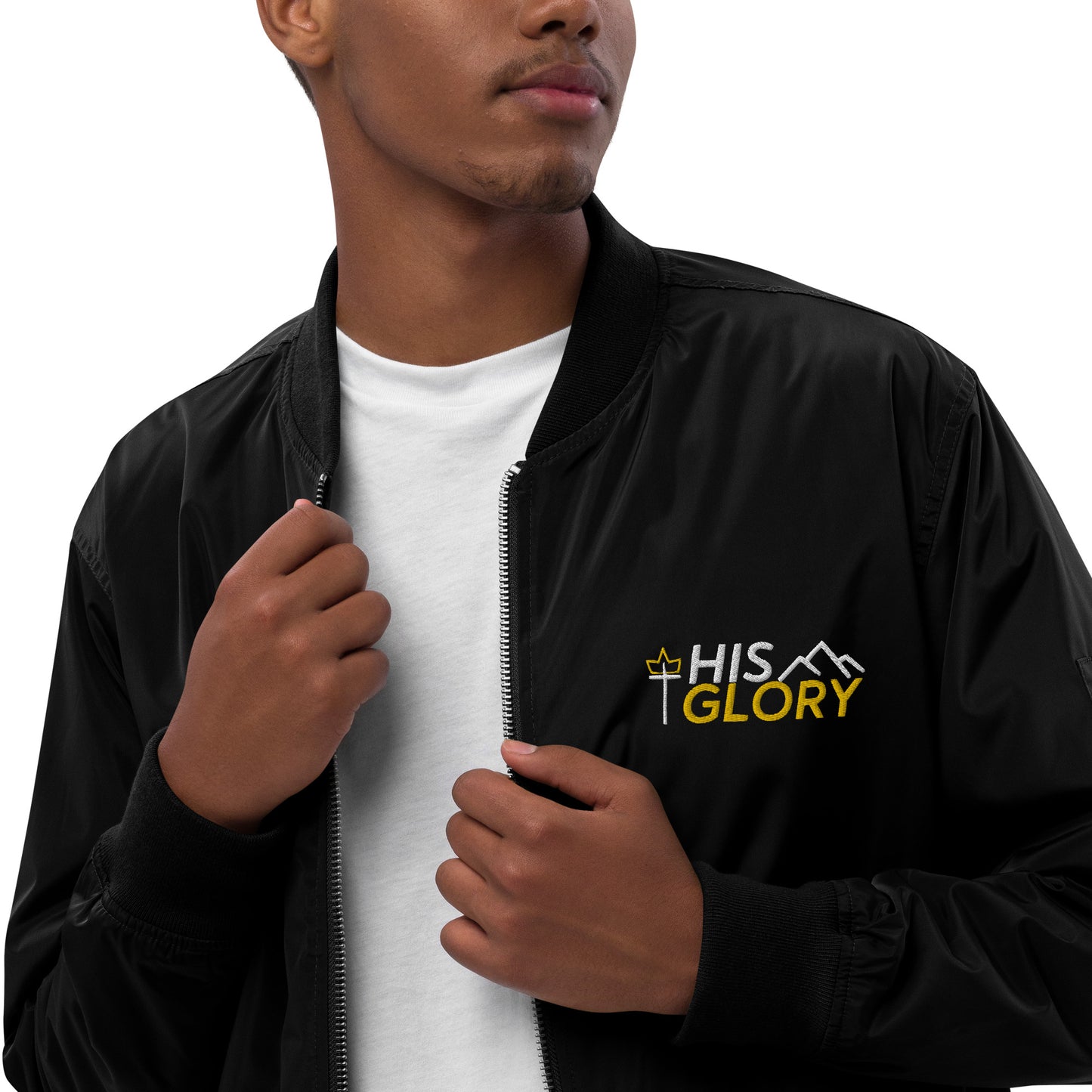 His Glory - 3.0 - NEW - Premium recycled bomber jacket