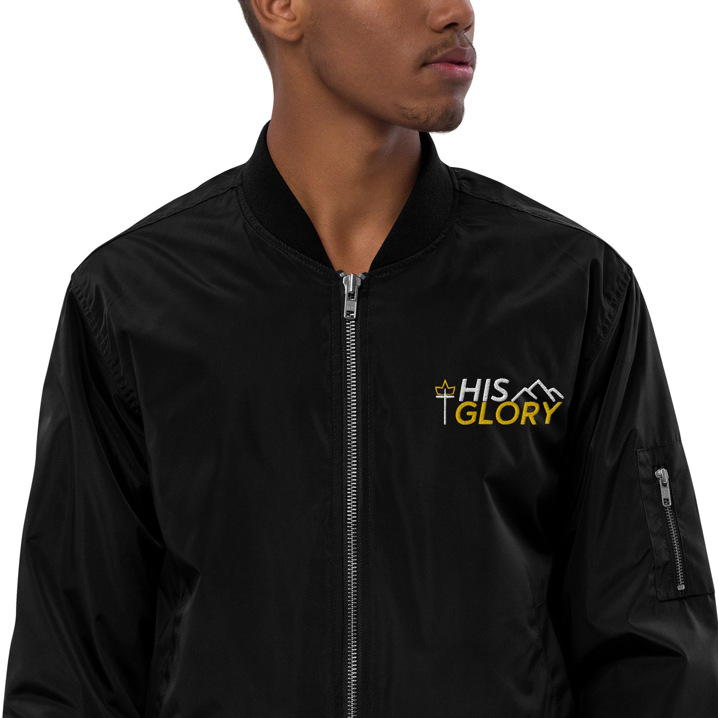 His Glory - 3.0 - NEW - Premium recycled bomber jacket