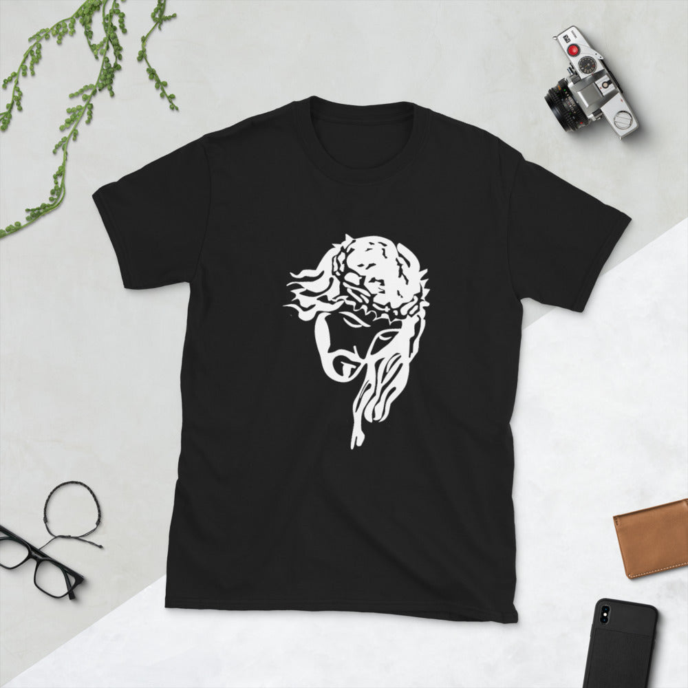 JESUS FACE - AMB - Short-Sleeve Unisex T-Shirt