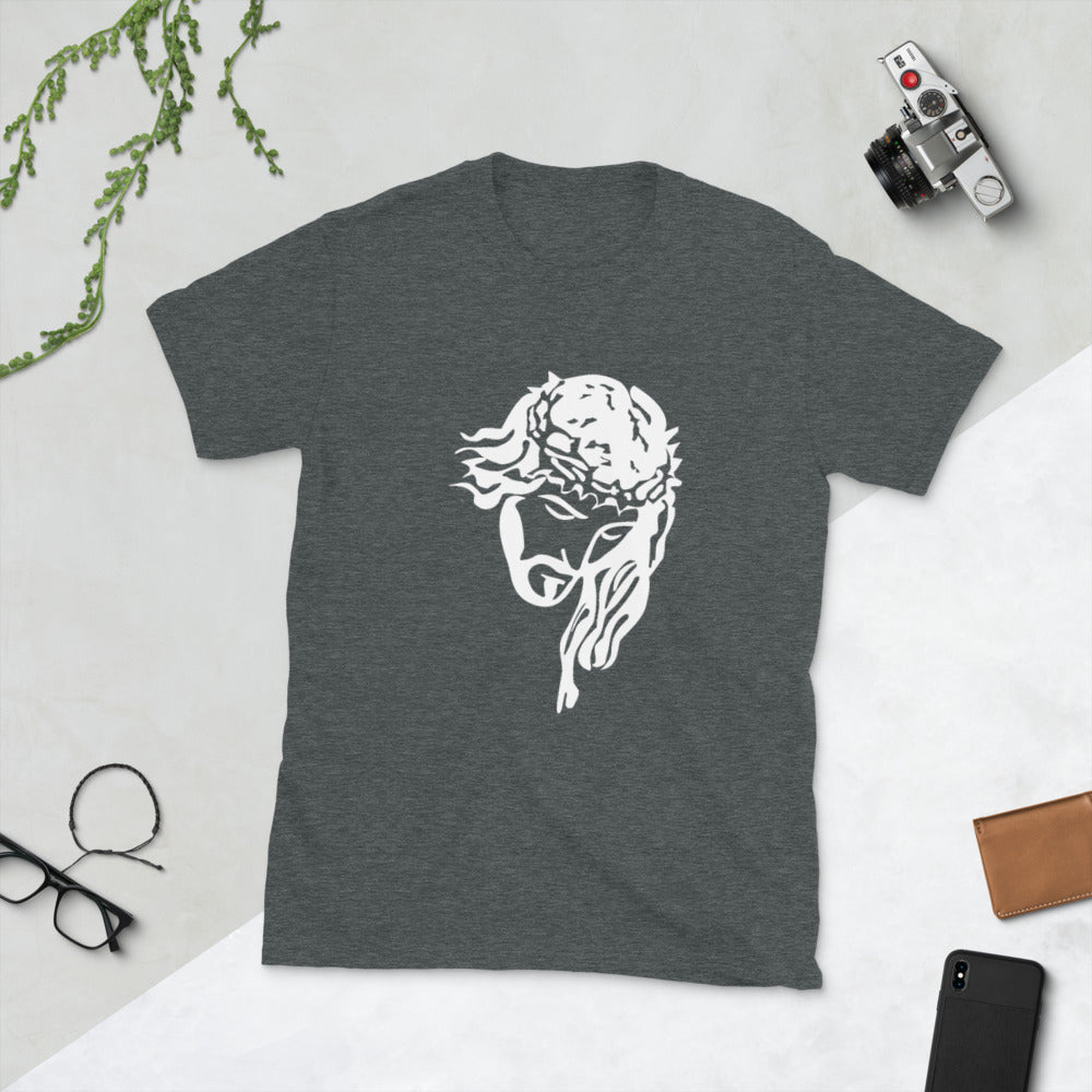 JESUS FACE - AMB - Short-Sleeve Unisex T-Shirt