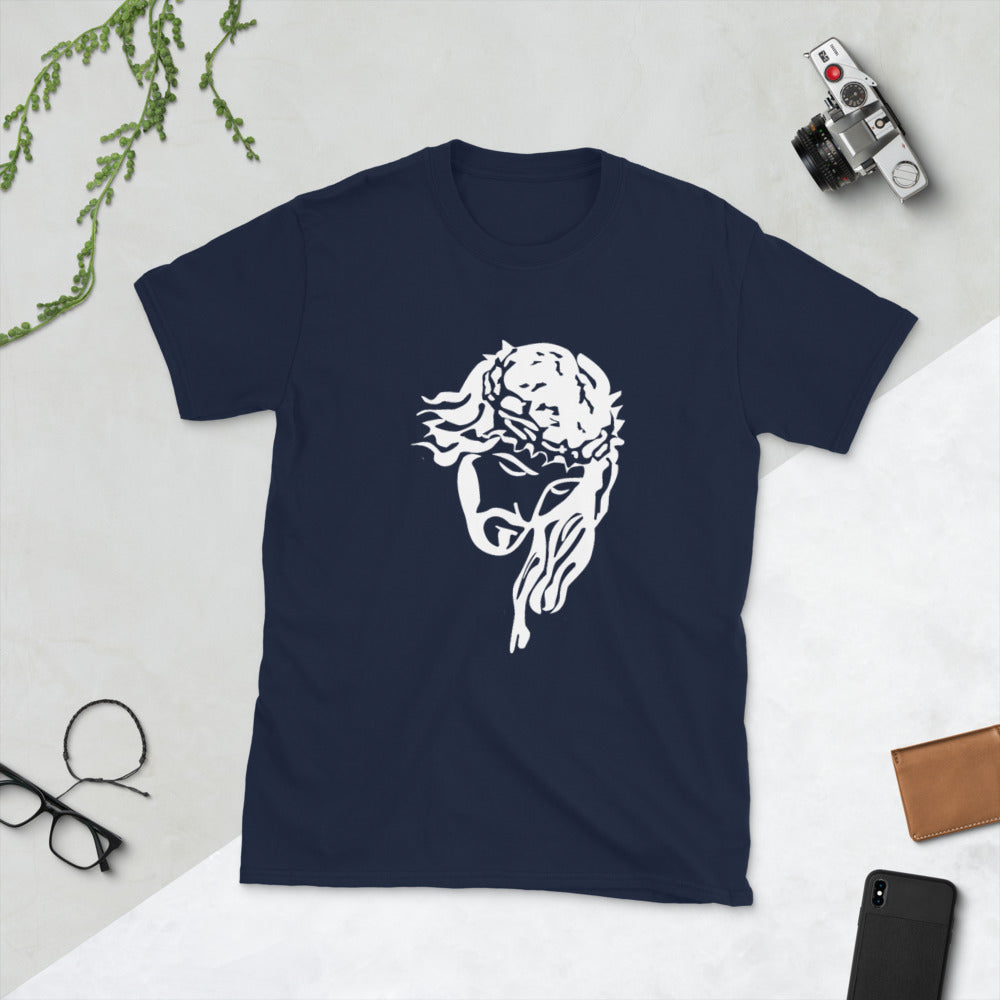 JESUS FACE - AMB - Short-Sleeve Unisex T-Shirt