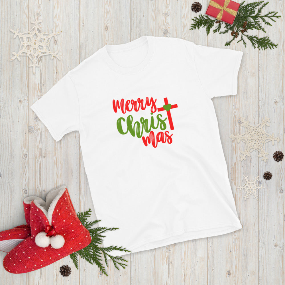 Merry CHRIST MasShort-Sleeve Unisex T-Shirt